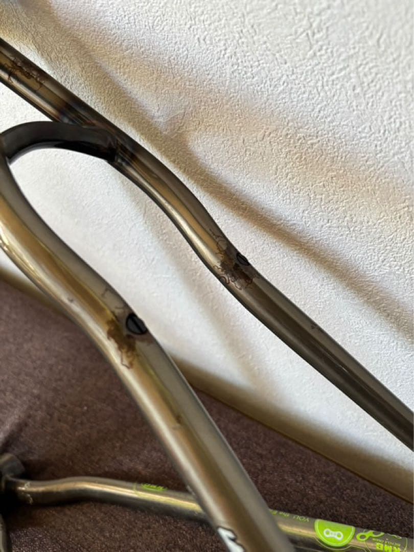 レオン マウンテンバイクフレーム シルバー