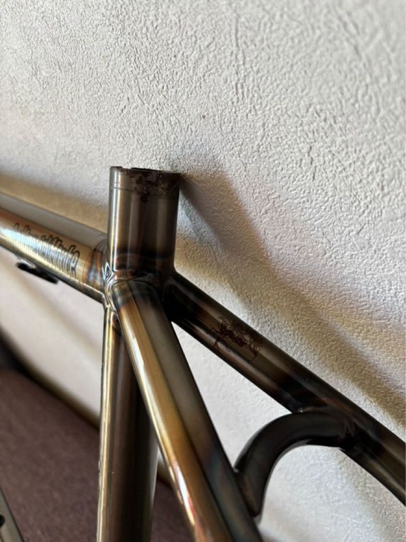 レオン マウンテンバイクフレーム シルバー