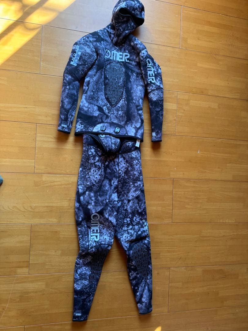 サーフィン・ボディボード OMER BLACK STONE 7MM SIZE 6