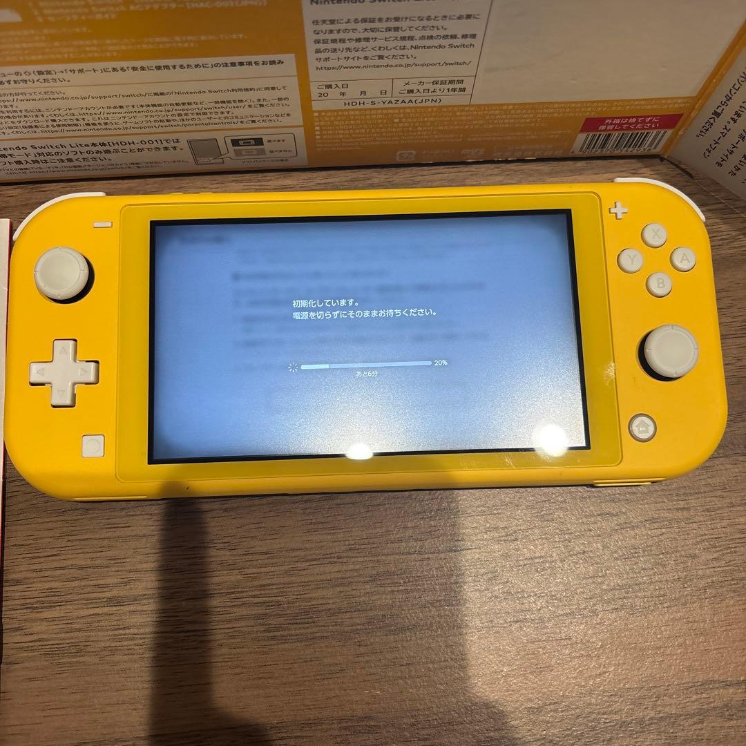 Switch lite 本体＋充電器