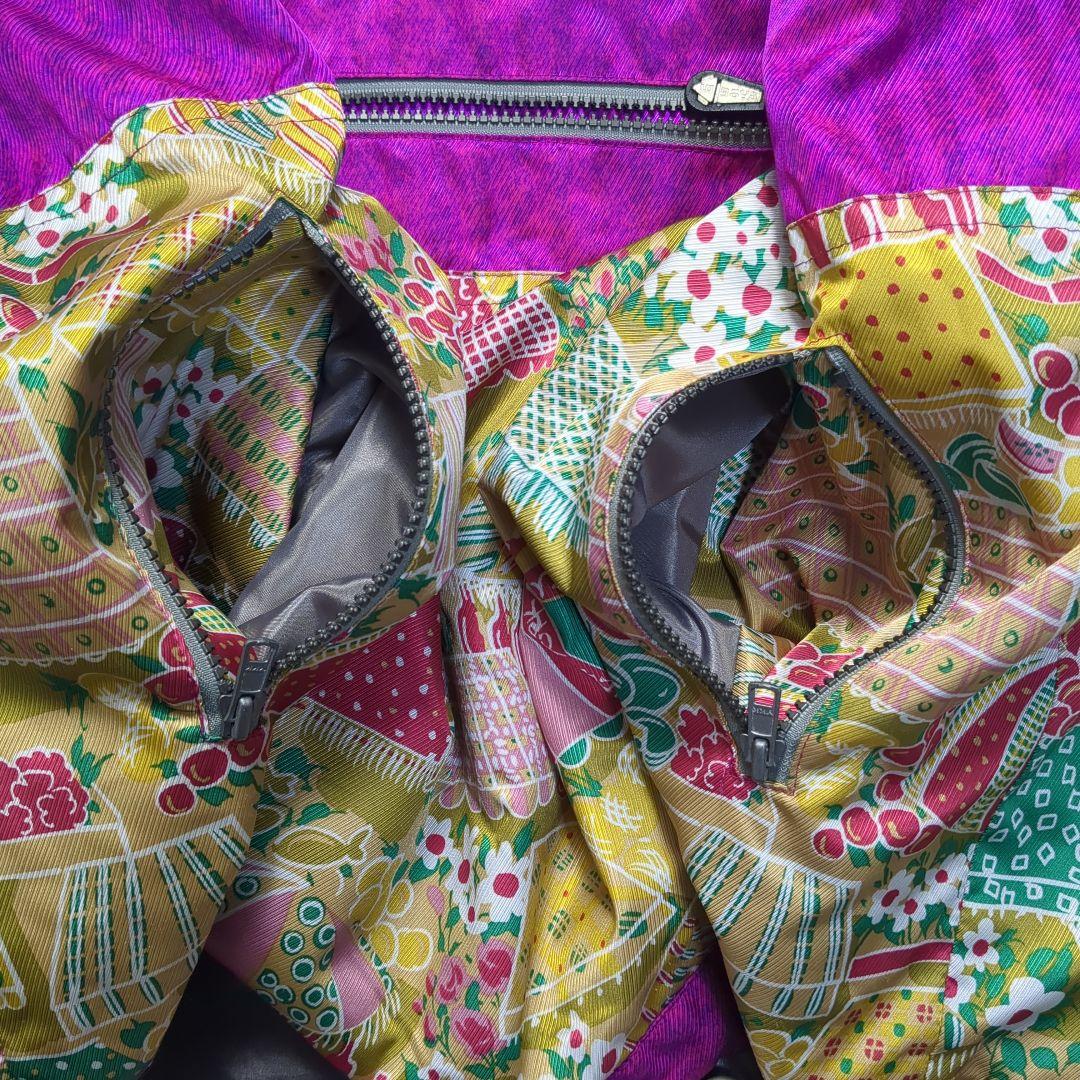 【レア✨BOYASKI✨LL】スキー スノー ウェア 和柄 レトロ セットアップ