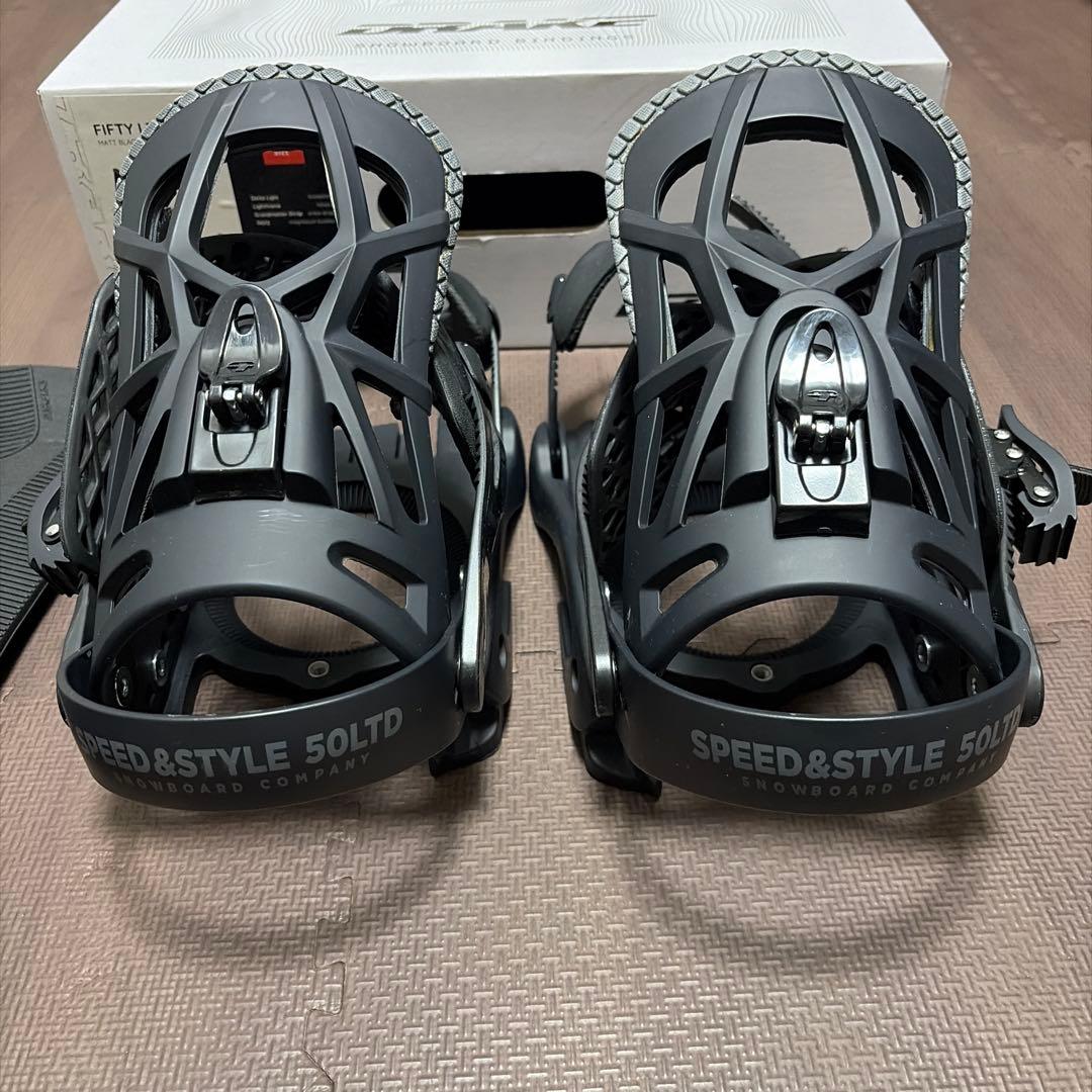 DRAKE FIFTY LTD ビンディング M ブラック 23-24 日本限定