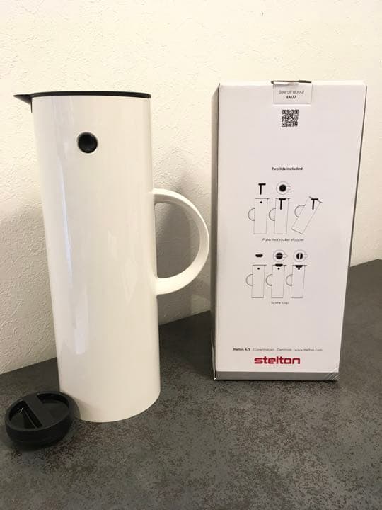 ステルトンバキュームジャグ(ホワイト1L)新品未使用品