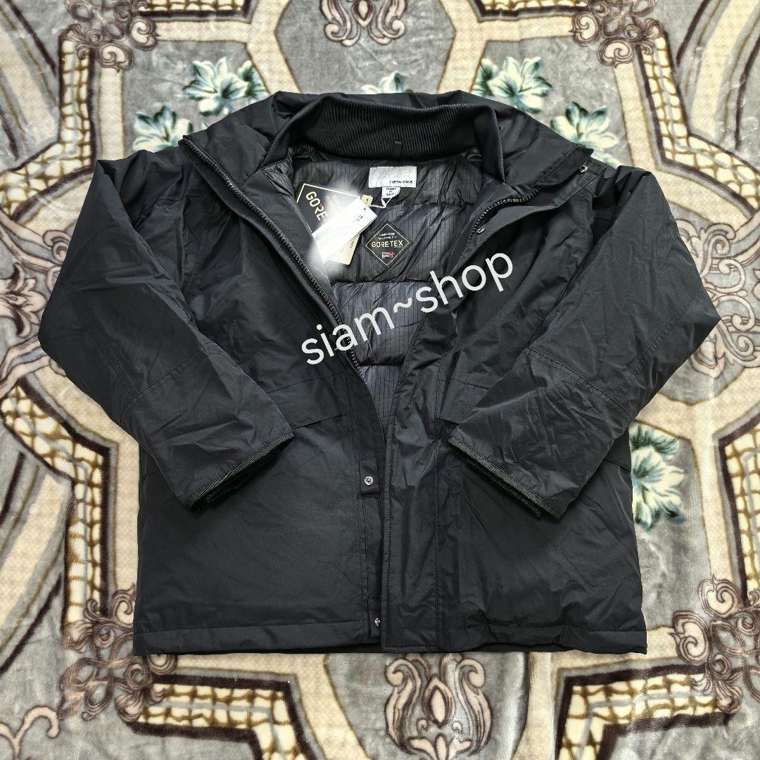 nanamica short down jacket black サイズM