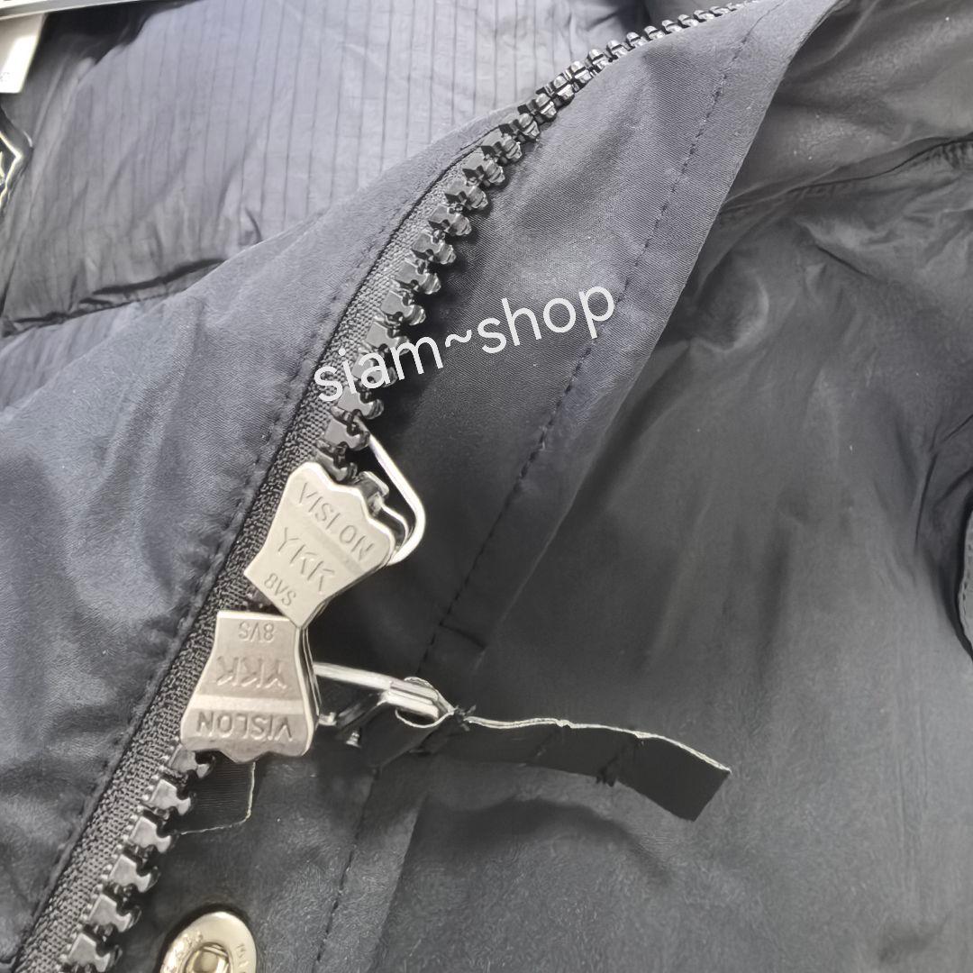 nanamica short down jacket black サイズM