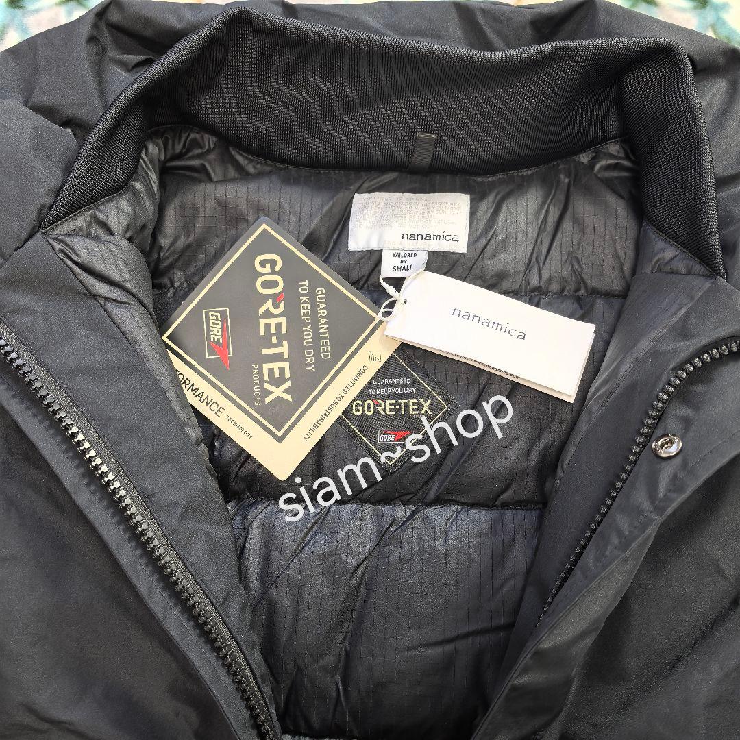 nanamica short down jacket black サイズM