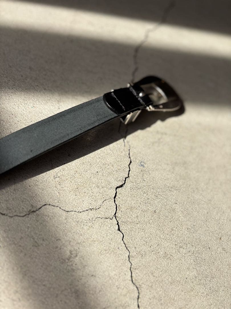 tory leather 3pieceシルバーバックルウエスタンベルト usa製