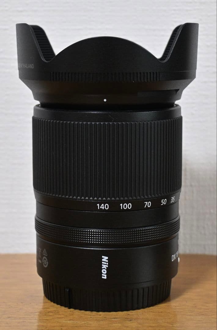 Nikon Z DX 18-140mm f/3.5-6.3 別売レンズフード付