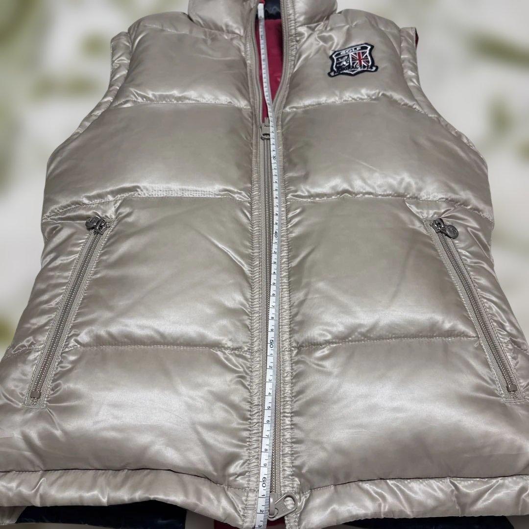 Admiral レディースゴルフウェアー　ダウンベスト　リバーシブル　 サイズL