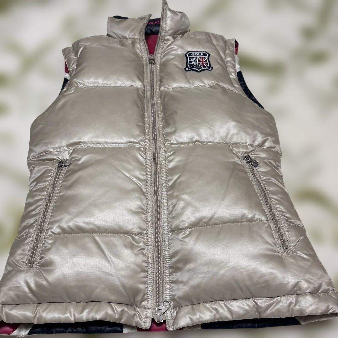 Admiral レディースゴルフウェアー　ダウンベスト　リバーシブル　 サイズL