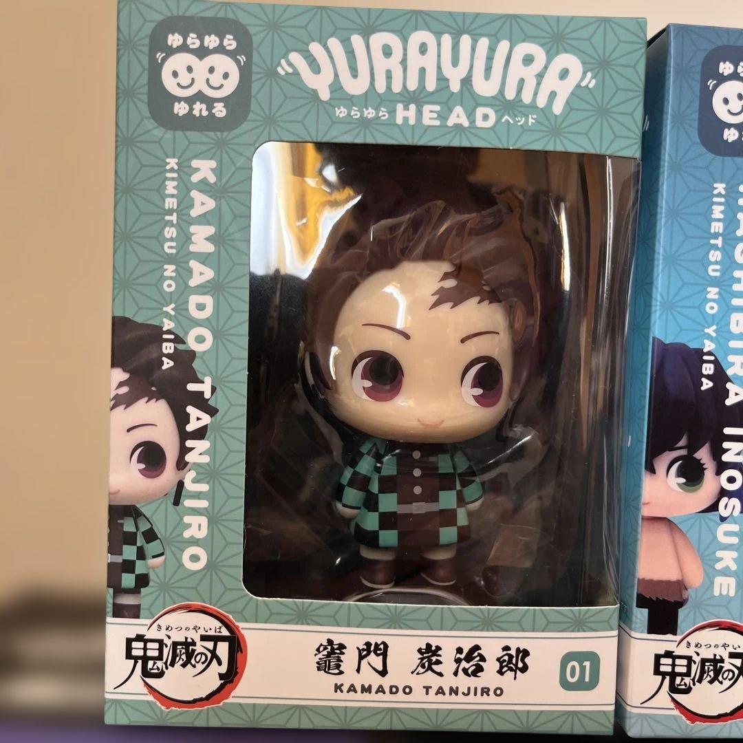 鬼滅の刃 YURAYURA HEAD フィギュア 7体セット