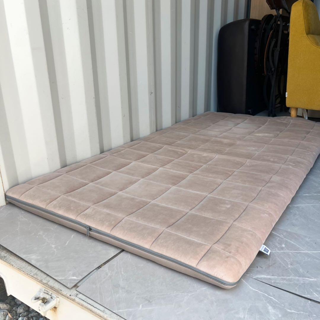 取付無料！エアウィーヴ 四季布団 シングル 両面使用可 ベージュ系快眠敷布団✨