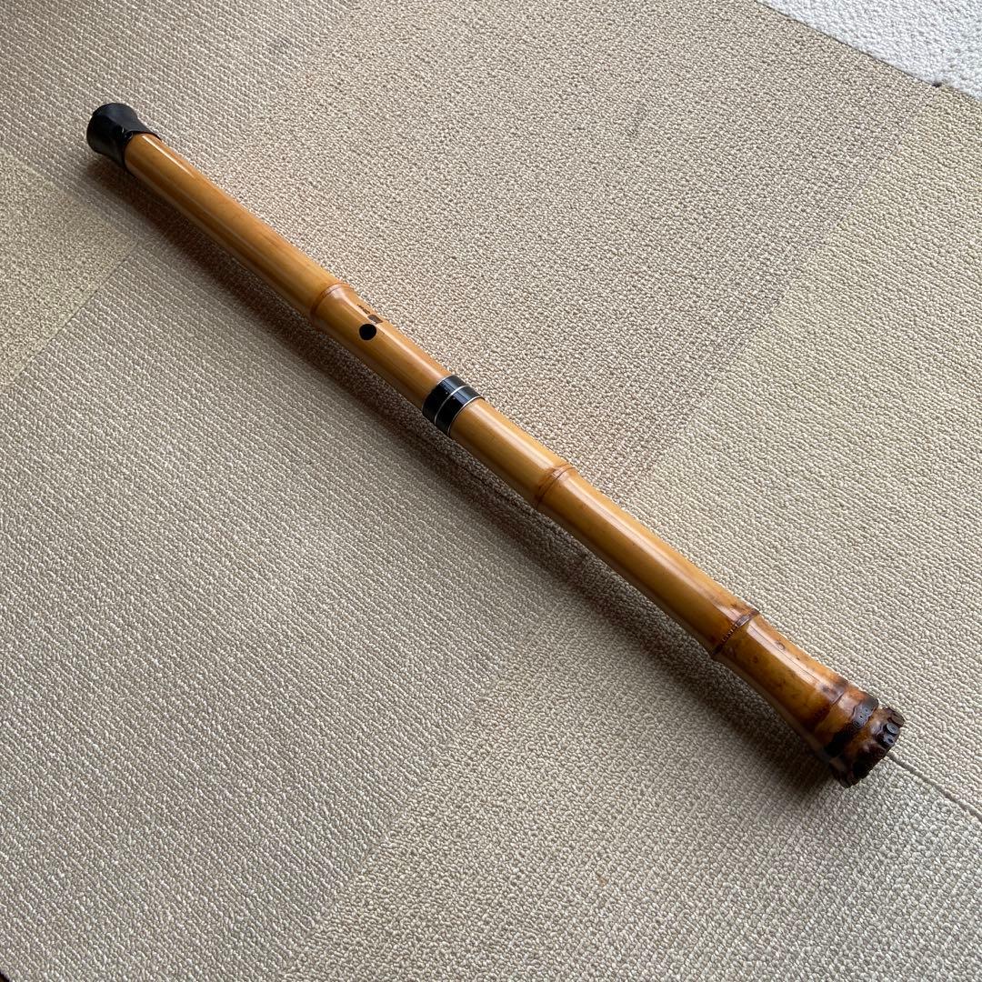 147 値下げ　尺八　ニ尺一寸管　玉水銘