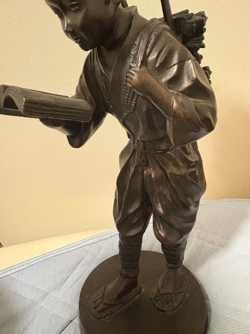 二宮金次郎像 ブロンズ像