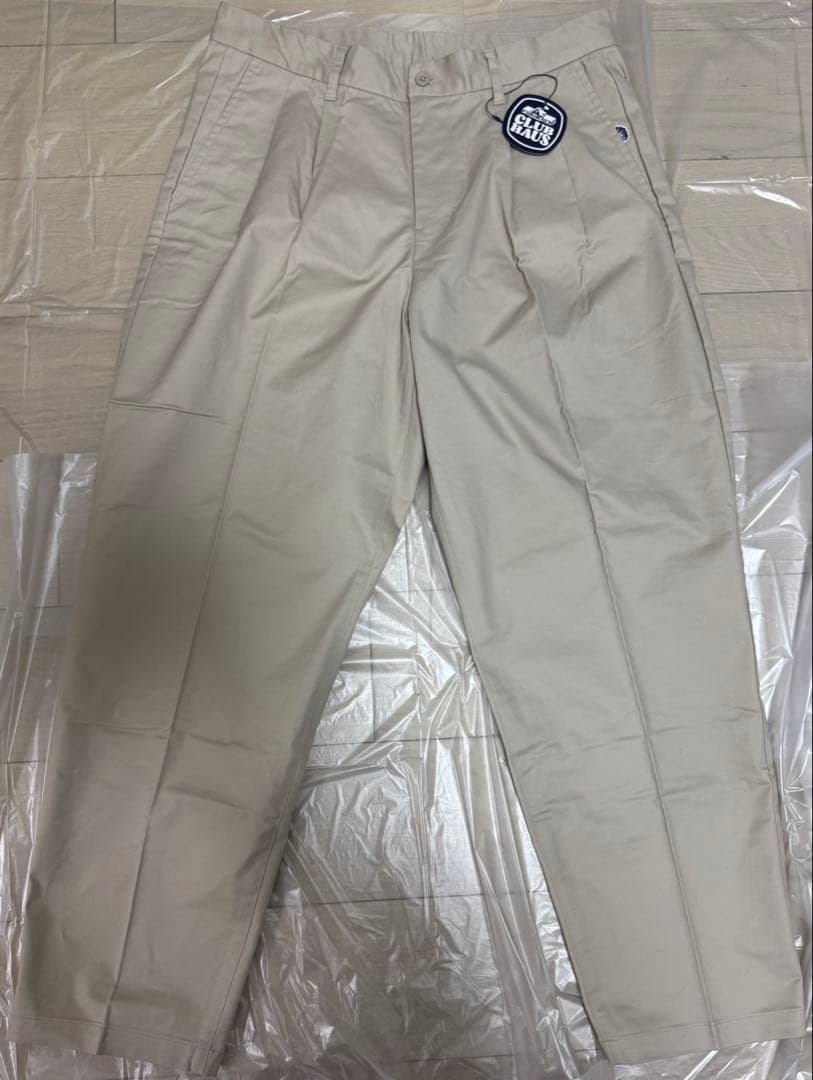 クラブハウス CLUBHAUS クラシック ワイド チノパンツ