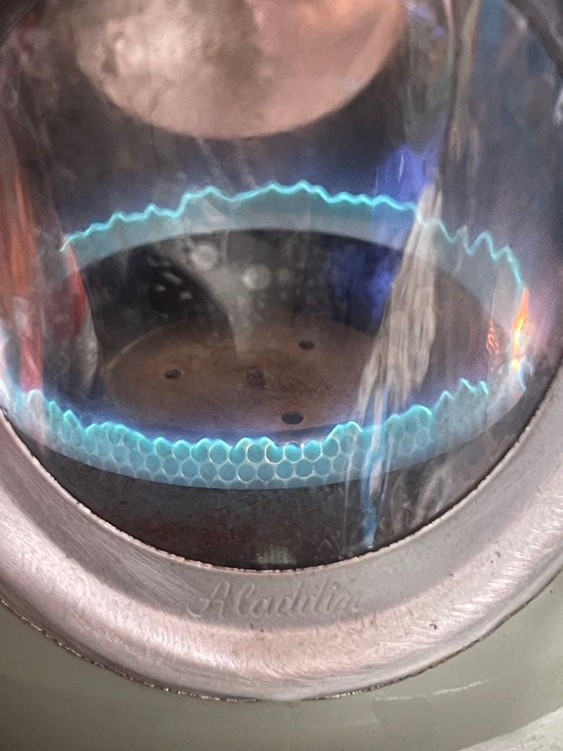 芯交換済み♪ アラジン　石油ストーブ　アンティーク　BF3902