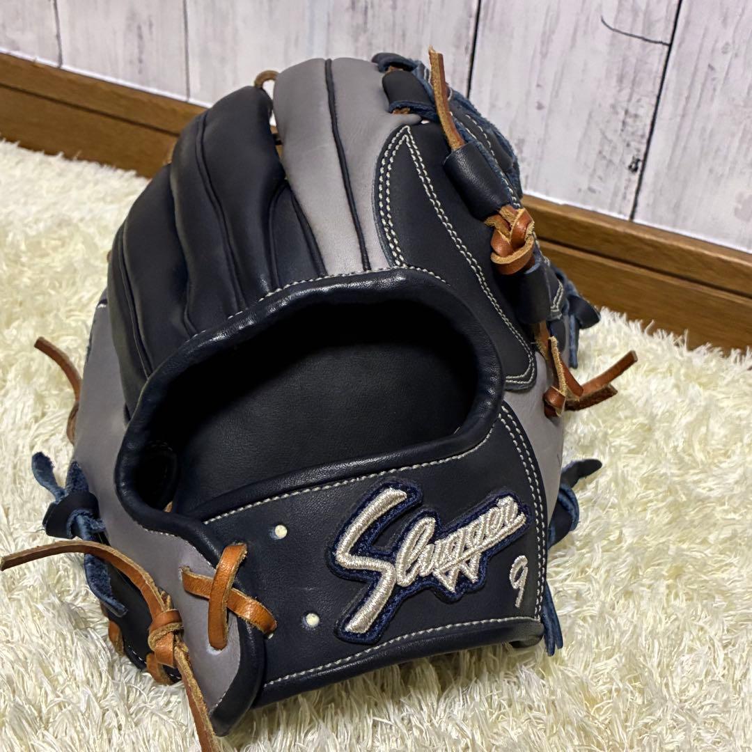 Slugger シルバー 黒 野球 グローブ True Professional Slugger