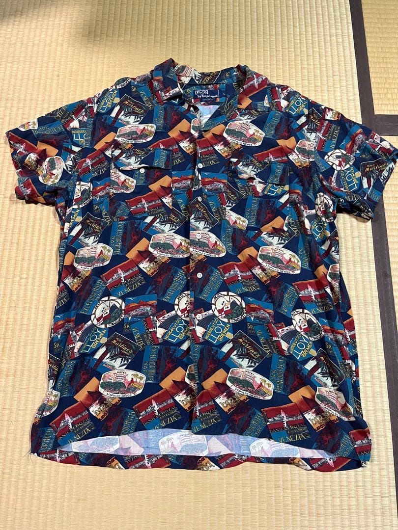 90s Polo by Ralph Lauren 開襟シャツ ヴェネツィア