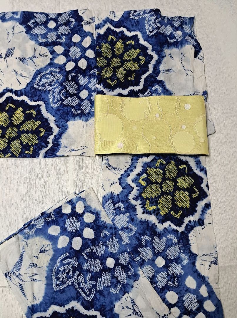 絞り浴衣 有松絞り