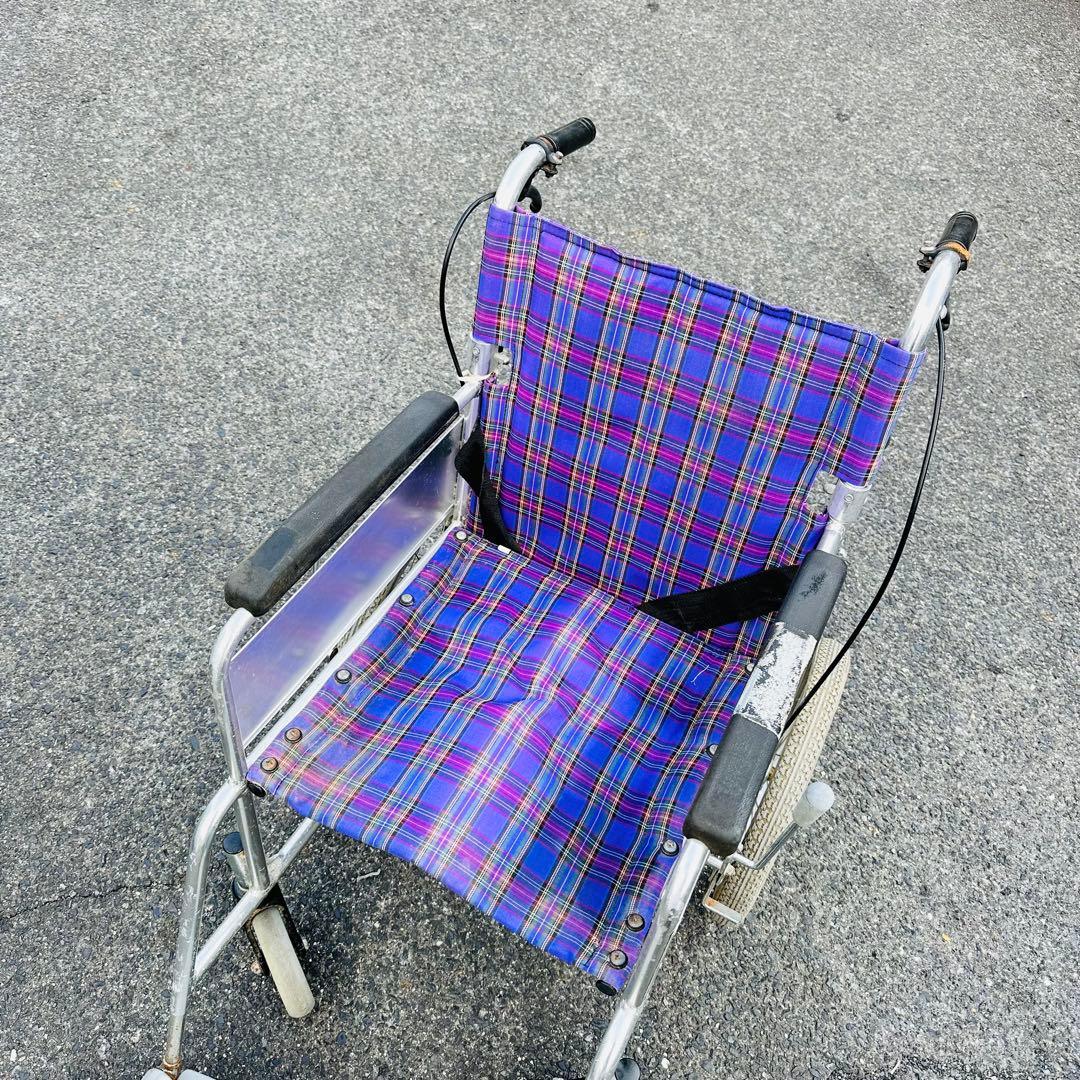 カワムラサイクル　車椅子　介助用　KA302SB