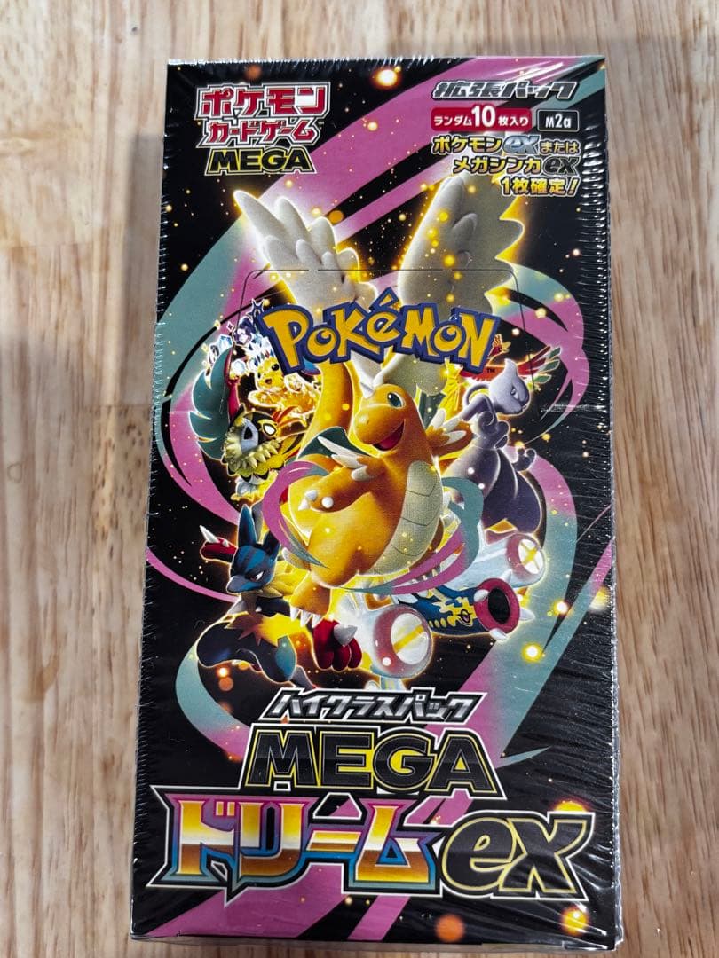 シュリンク付き】ポケモンカードMEGAドリームex ボックス BOX