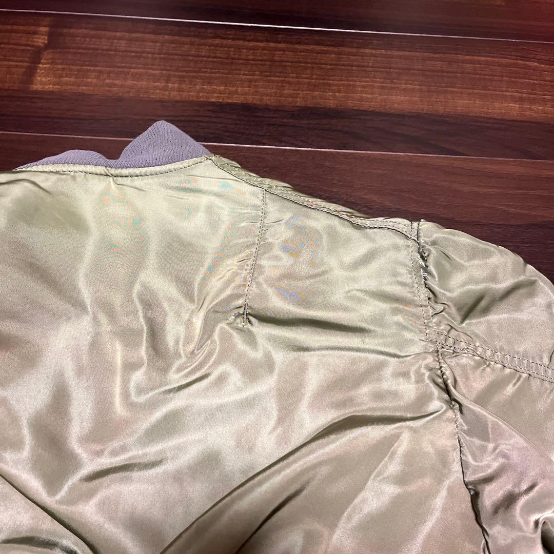 て*様 ALPHA MA-1 USA製 IDEAL ZIP