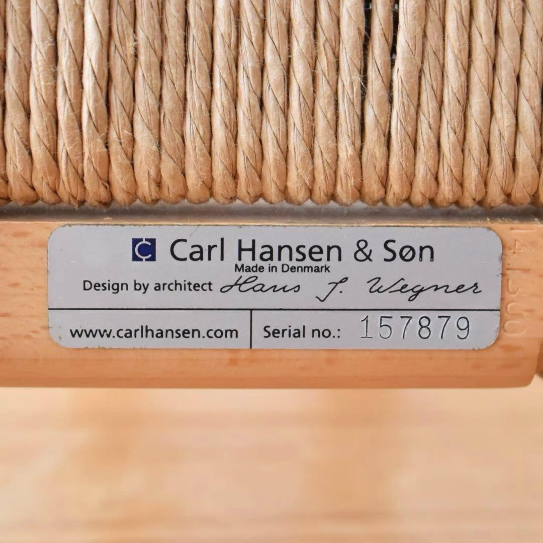 CH24 Hans.J.Wegner Yチェア　本革シートパッド付き　日本サイズ