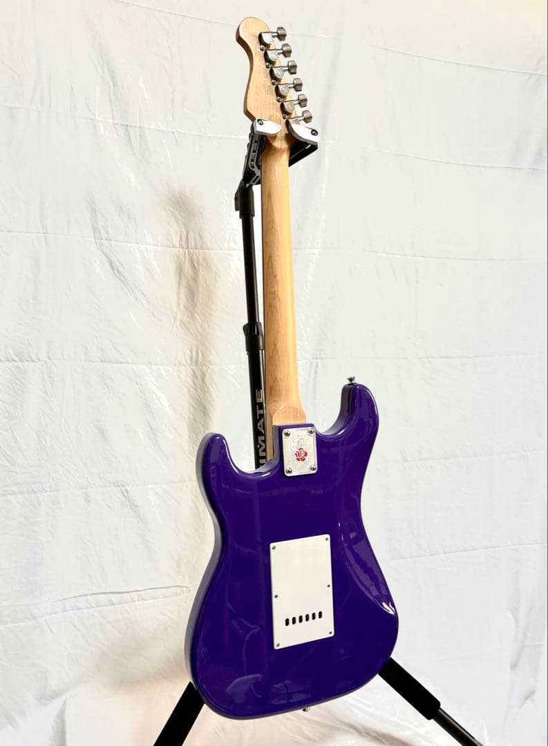 【新品弦張替済】Gypsy Rose ストラトキャスター パープル