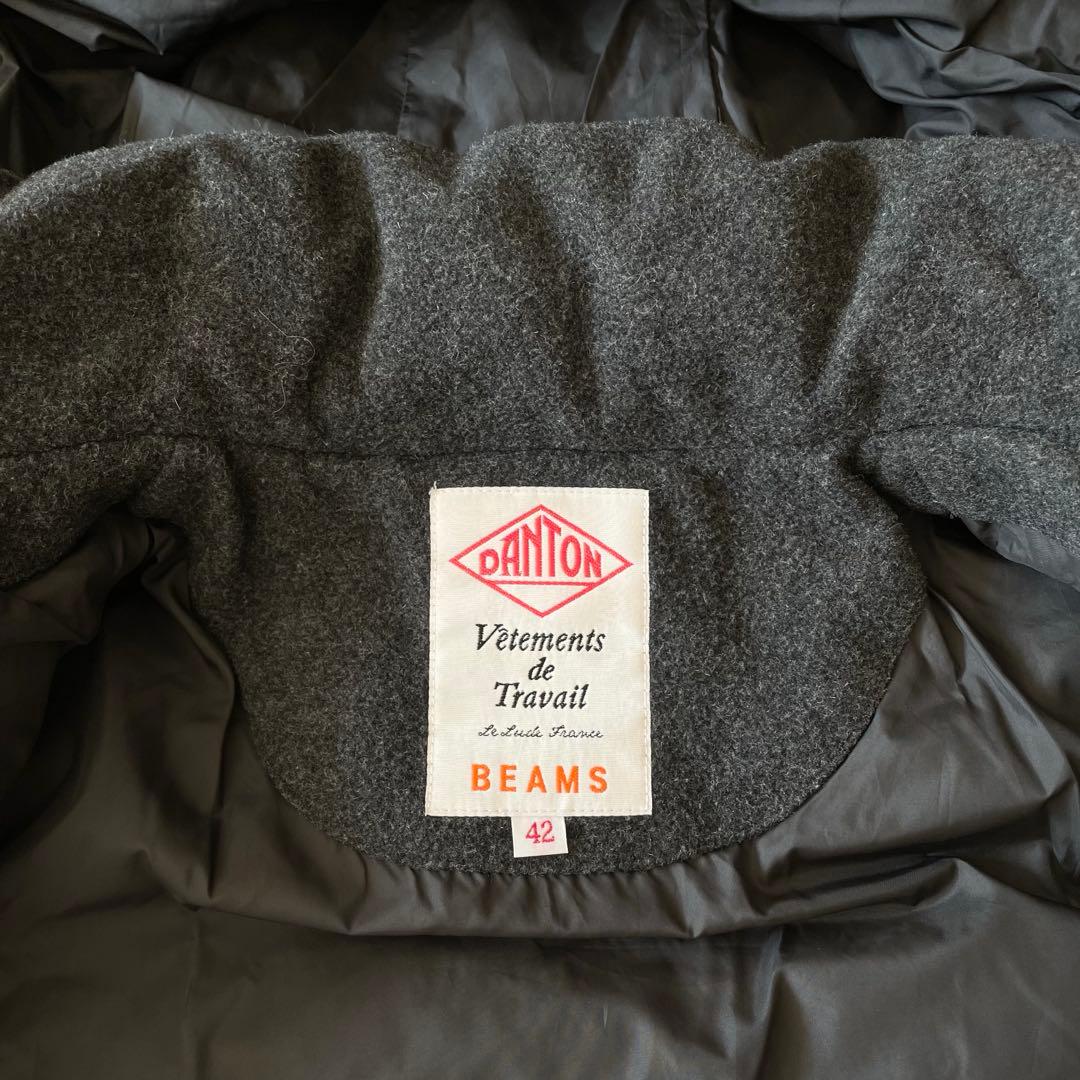 DANTON ダントン　BEAMS（ビームス）別注ウールモッサダウンジャケット