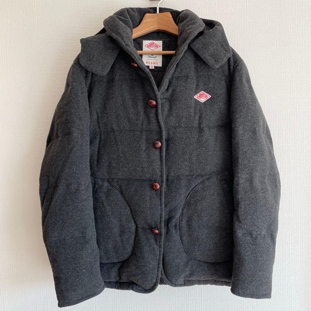 DANTON ダントン　BEAMS（ビームス）別注ウールモッサダウンジャケット