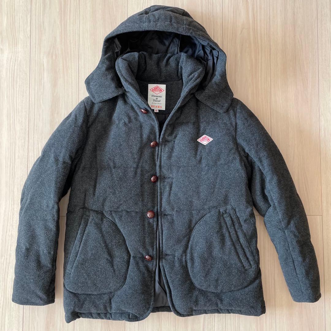 DANTON ダントン　BEAMS（ビームス）別注ウールモッサダウンジャケット