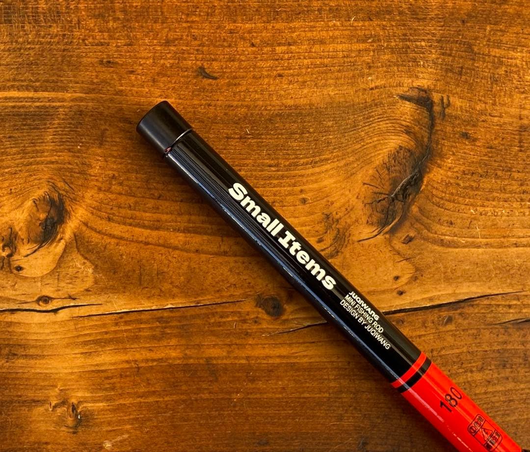 タナゴ釣りセット　1.8m 小物釣り　タナゴ竿　収納box オレンジ　振り出し