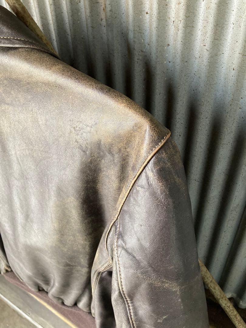 60sヘラクレスA-2レザージャケット シアーズ ホースハイド