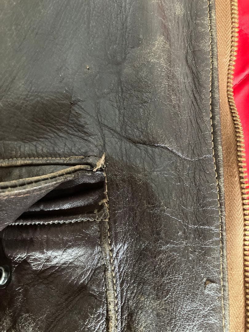 60sヘラクレスA-2レザージャケット シアーズ ホースハイド