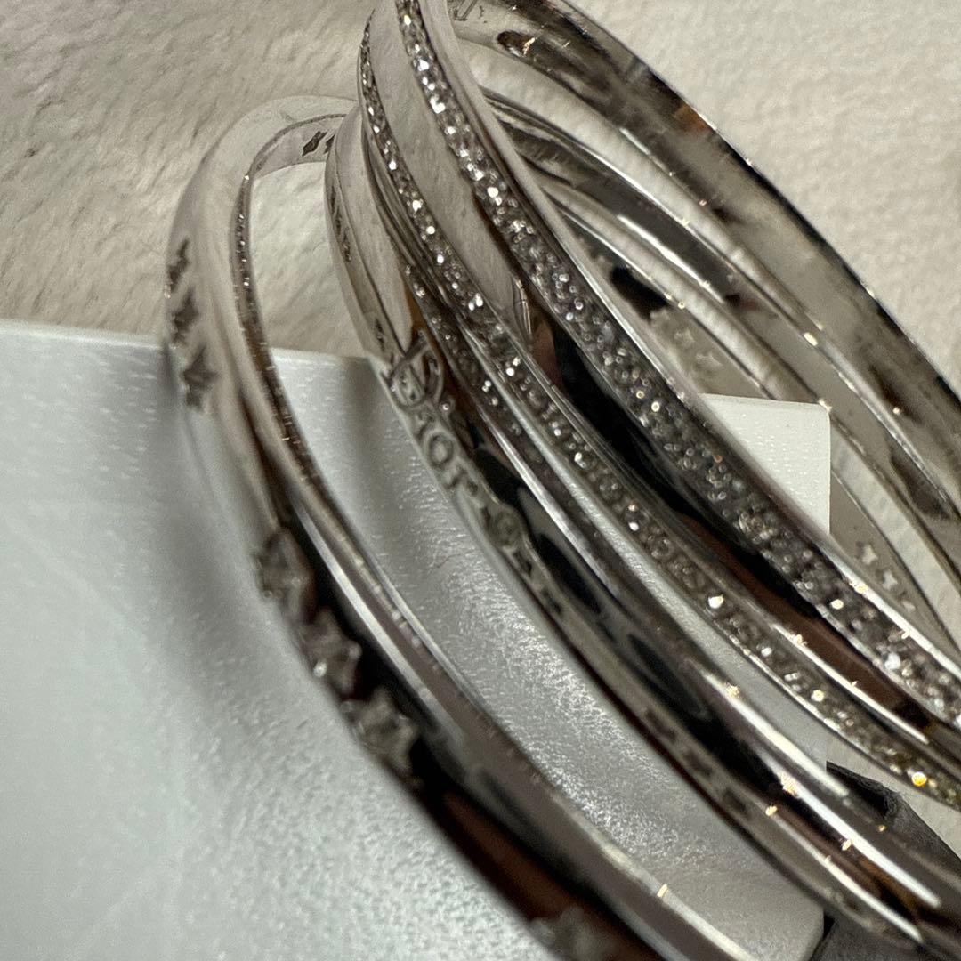 クリスチャンディオール　3連ブレスレッド バングル　美品