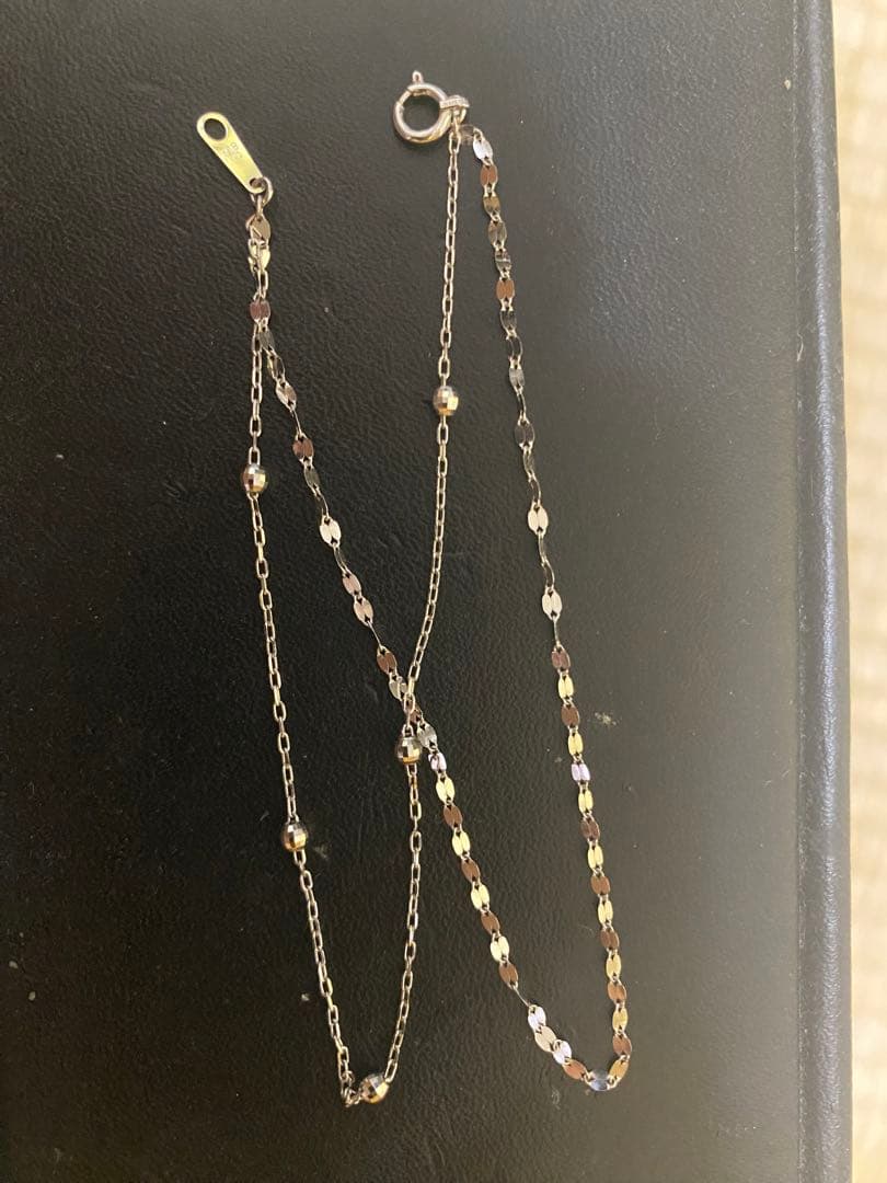 ツツミTSUTSMI 18金ホワイトゴールドブレスレット