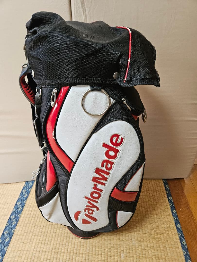 アイアンセット スチールシャフト 8本、キャディーバッグ