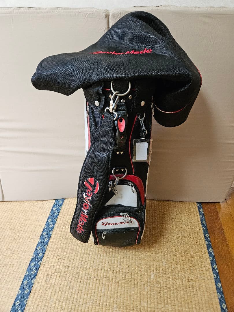 アイアンセット スチールシャフト 8本、キャディーバッグ