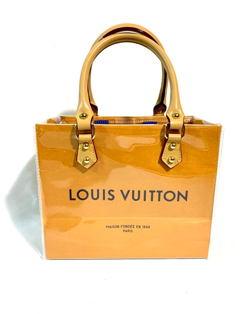 ショッパー付き ルイヴィトン LOUIS VUITTON ショッパー ビニール