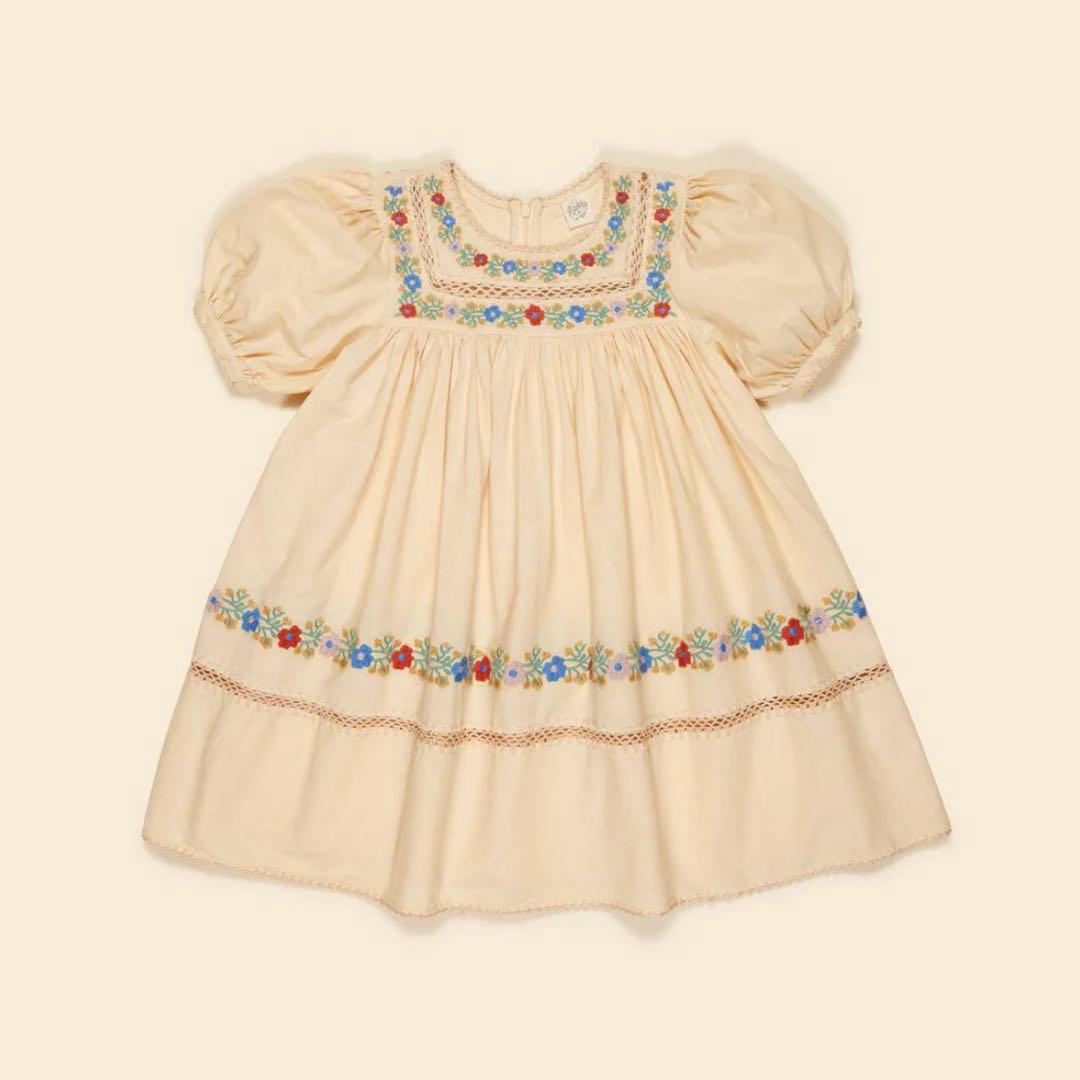 Apolina Dora Dress / Milk（size：3-5y） Apolina Dora Dress ⁄ Milk