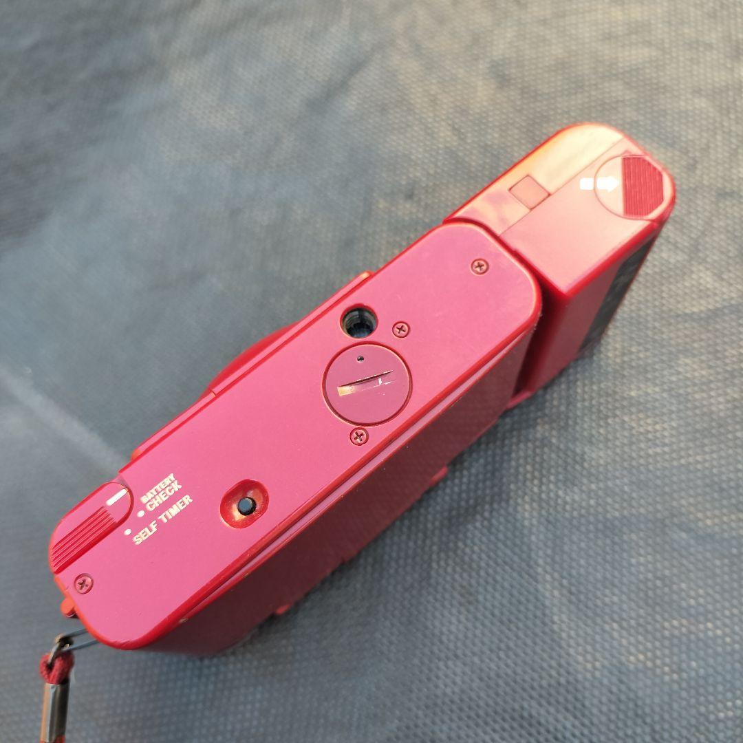 OLYMPUS オリンパス フィルムカメラ XA2 レッド 簡易動作確認済