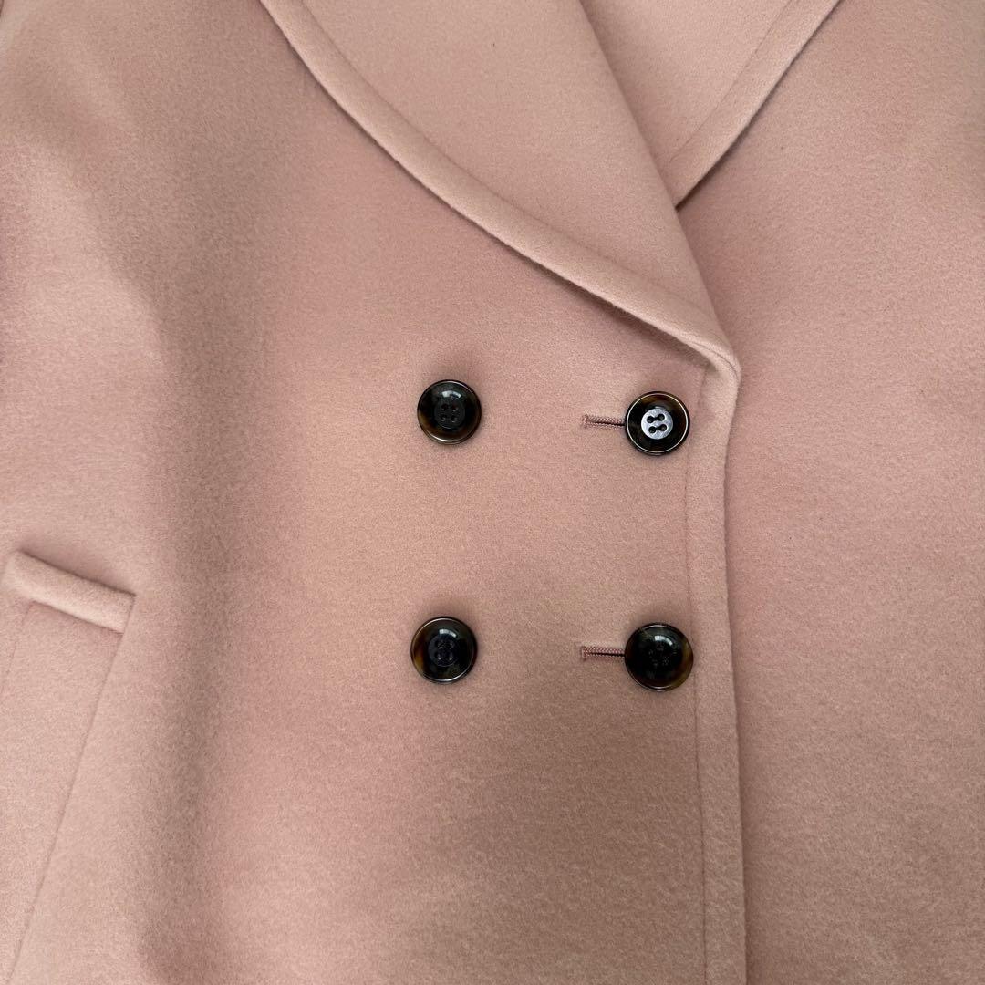 LANVIN en Bleu ランバンオンブルー　ビッグカラーチェスターコート