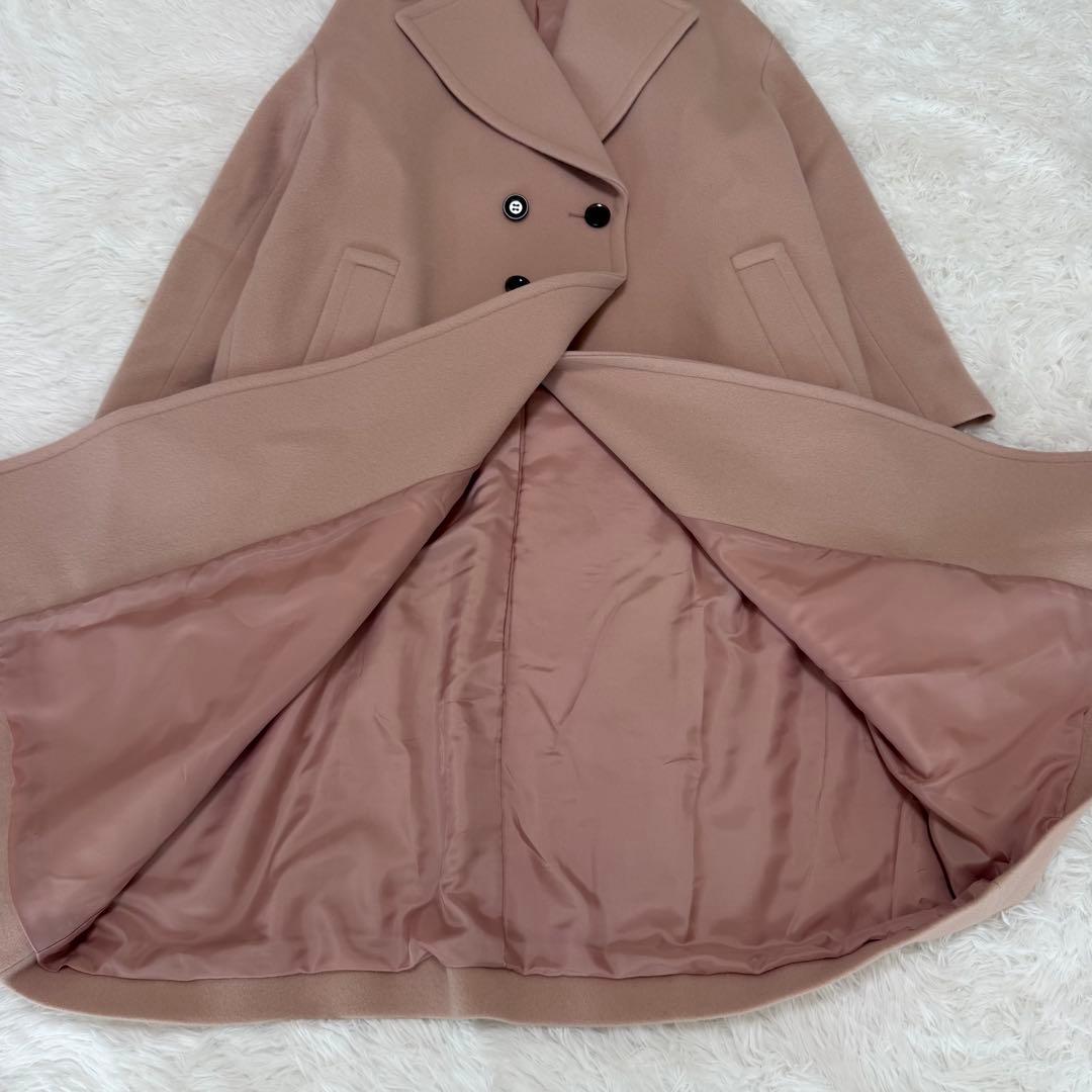 LANVIN en Bleu ランバンオンブルー　ビッグカラーチェスターコート