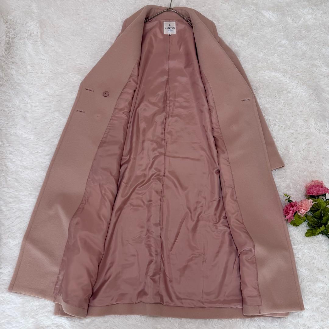 LANVIN en Bleu ランバンオンブルー　ビッグカラーチェスターコート