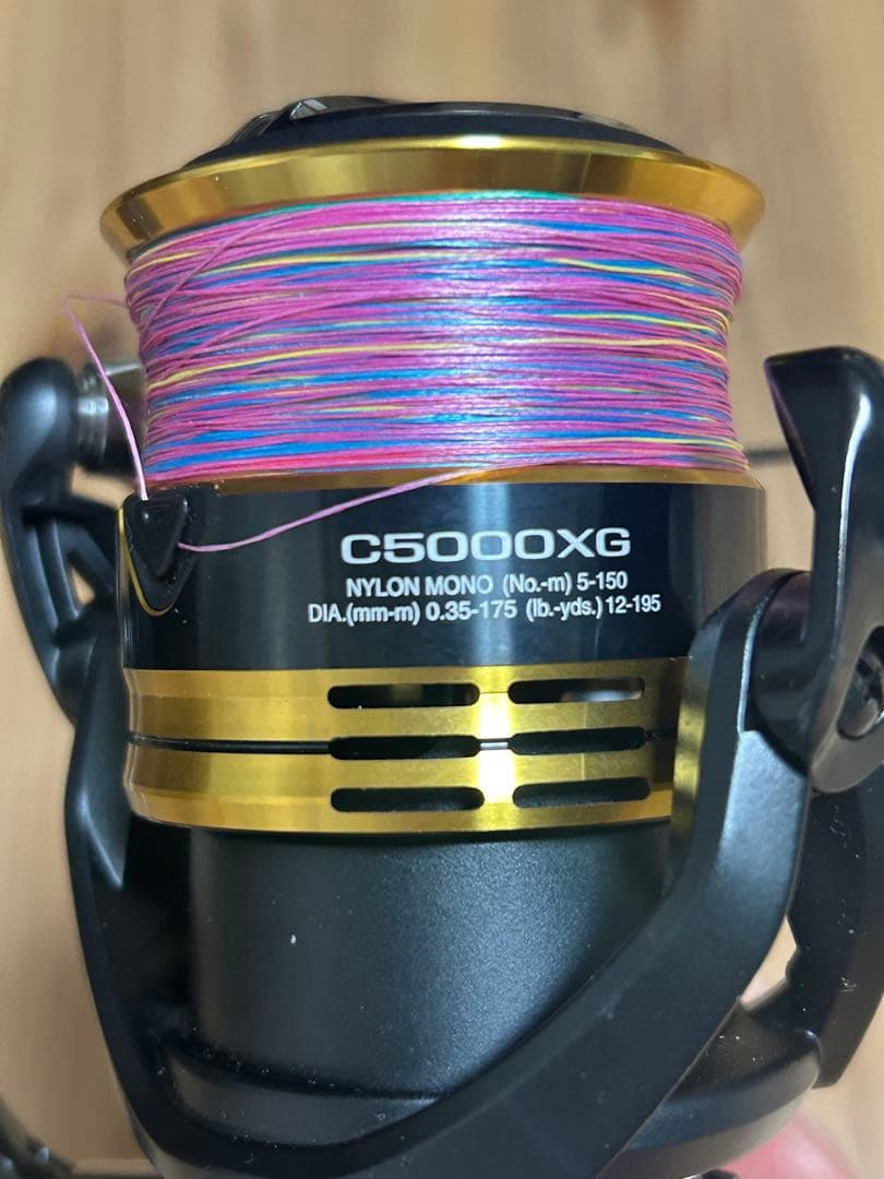 最終値下げ　SAHARA C5000XG ショアジギング PEライン付き