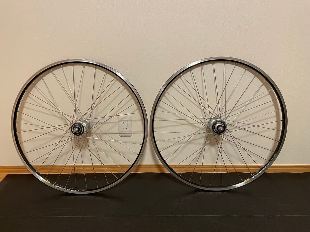 mavic open pro × dura ace 7600 ピストホイール - メルカリ