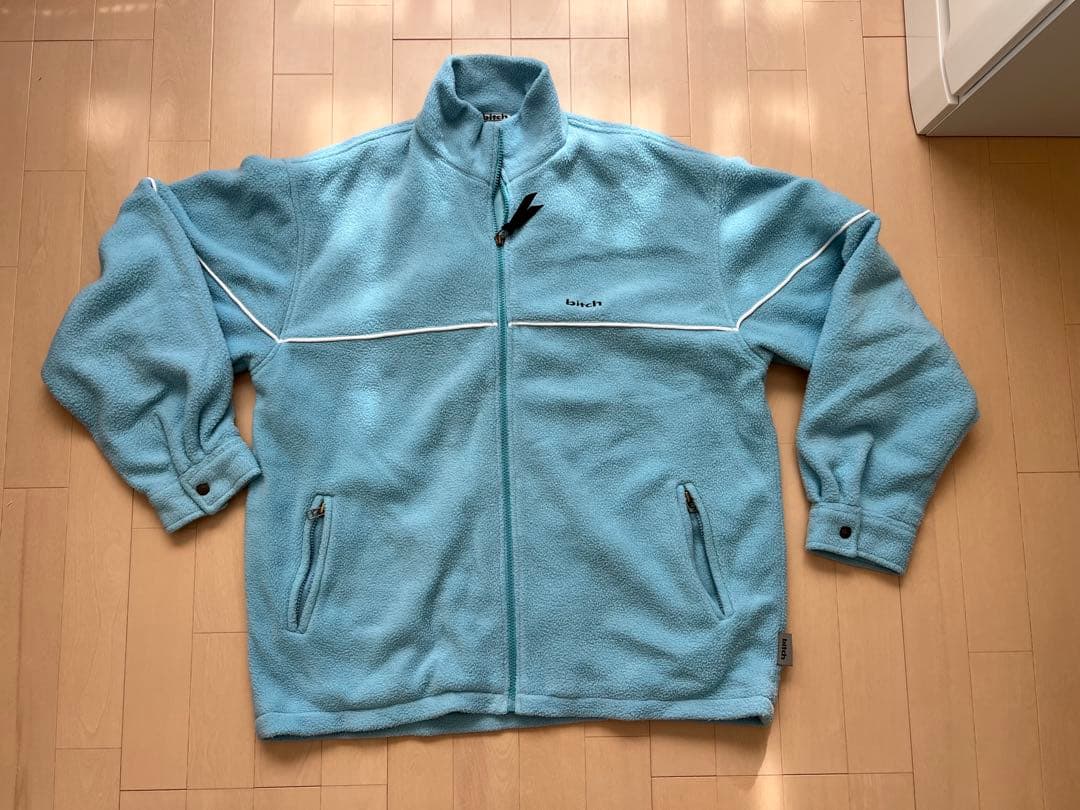 ビッチ 90年代 bitch skateboards フリースジャケット - メルカリ