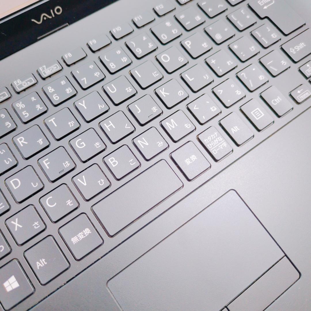 美品VAIO！極薄軽量✨快適SSD✨Windows11✨すぐ使えるノートパソコン