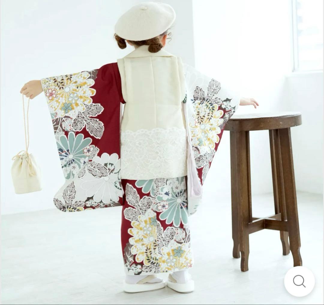 【年内のみ出品】大人気商品　utatane 　七五三着物　3歳　女の子