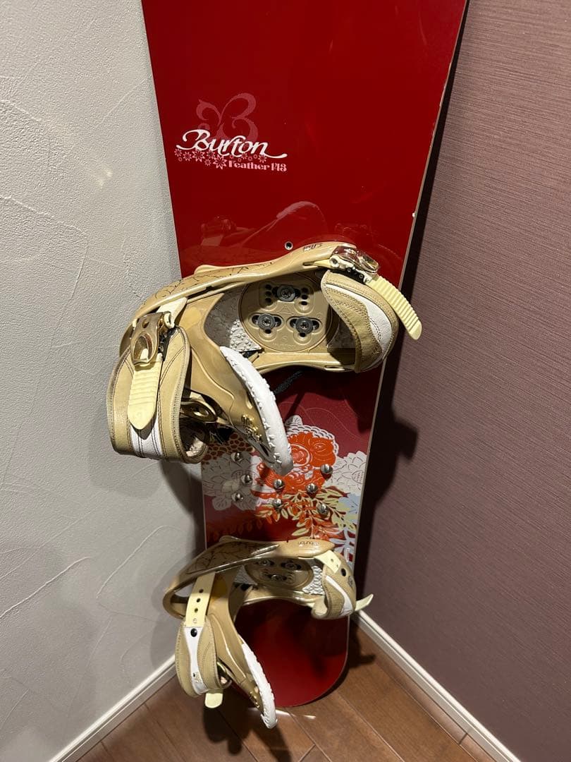 Burton Feather バートン　スノーボード ビンディング　ケース付き